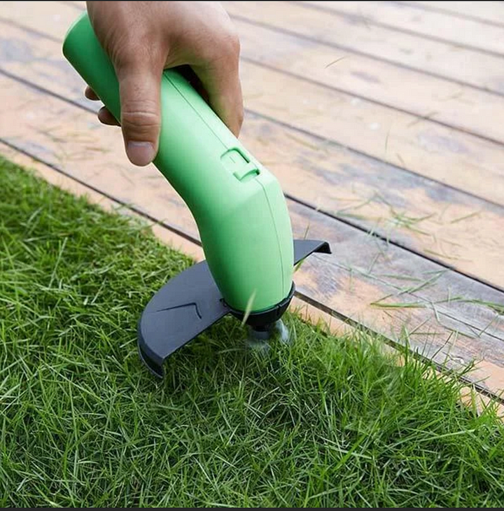 CALORA_ GardenPro | Draadloze Mini Grastrimmer voor een Perfect Onderhouden Tuin