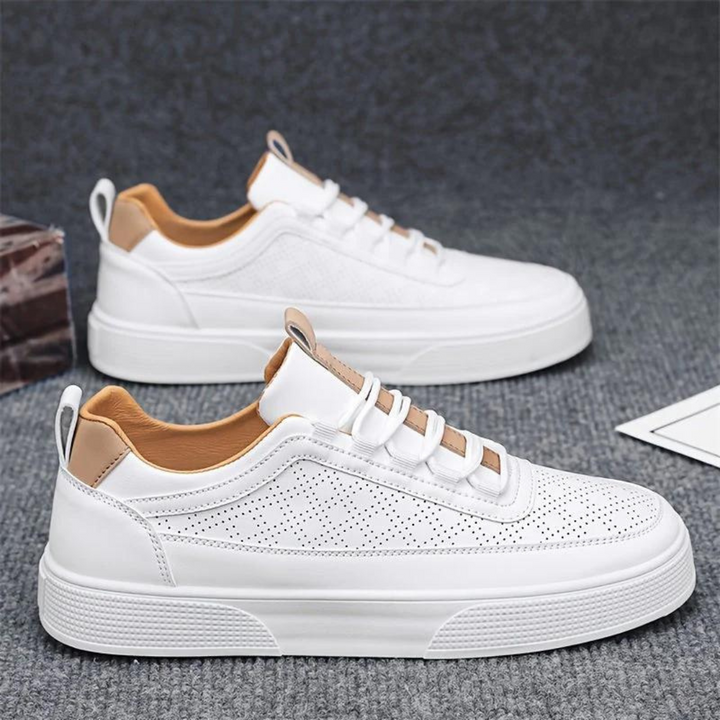 Premium Comfortabele Casual Witte Herensneakers