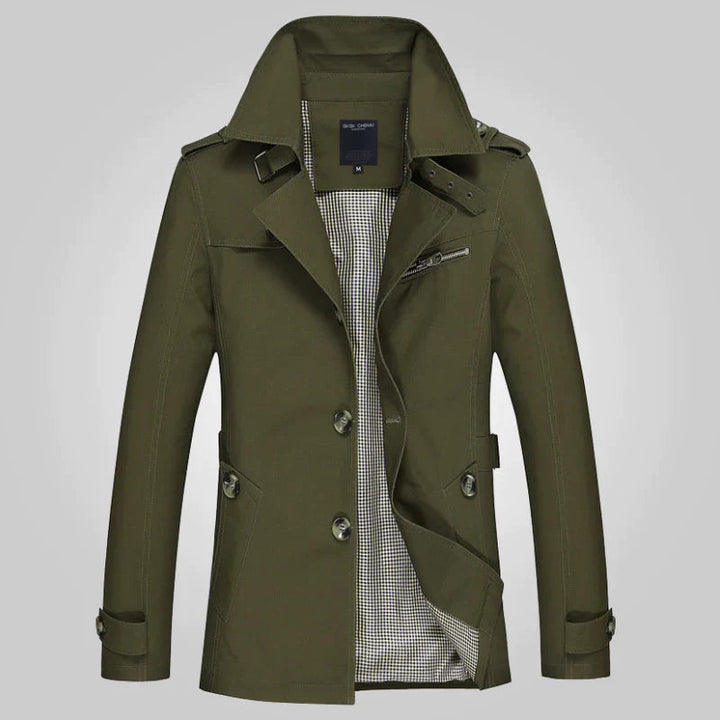 William | Elegante trenchcoat knopen