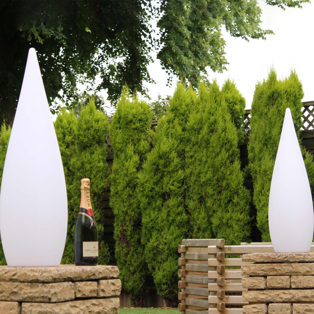 CALORA_ FlokLicht | Oplaadbare Waterdruppelvormige Lamp