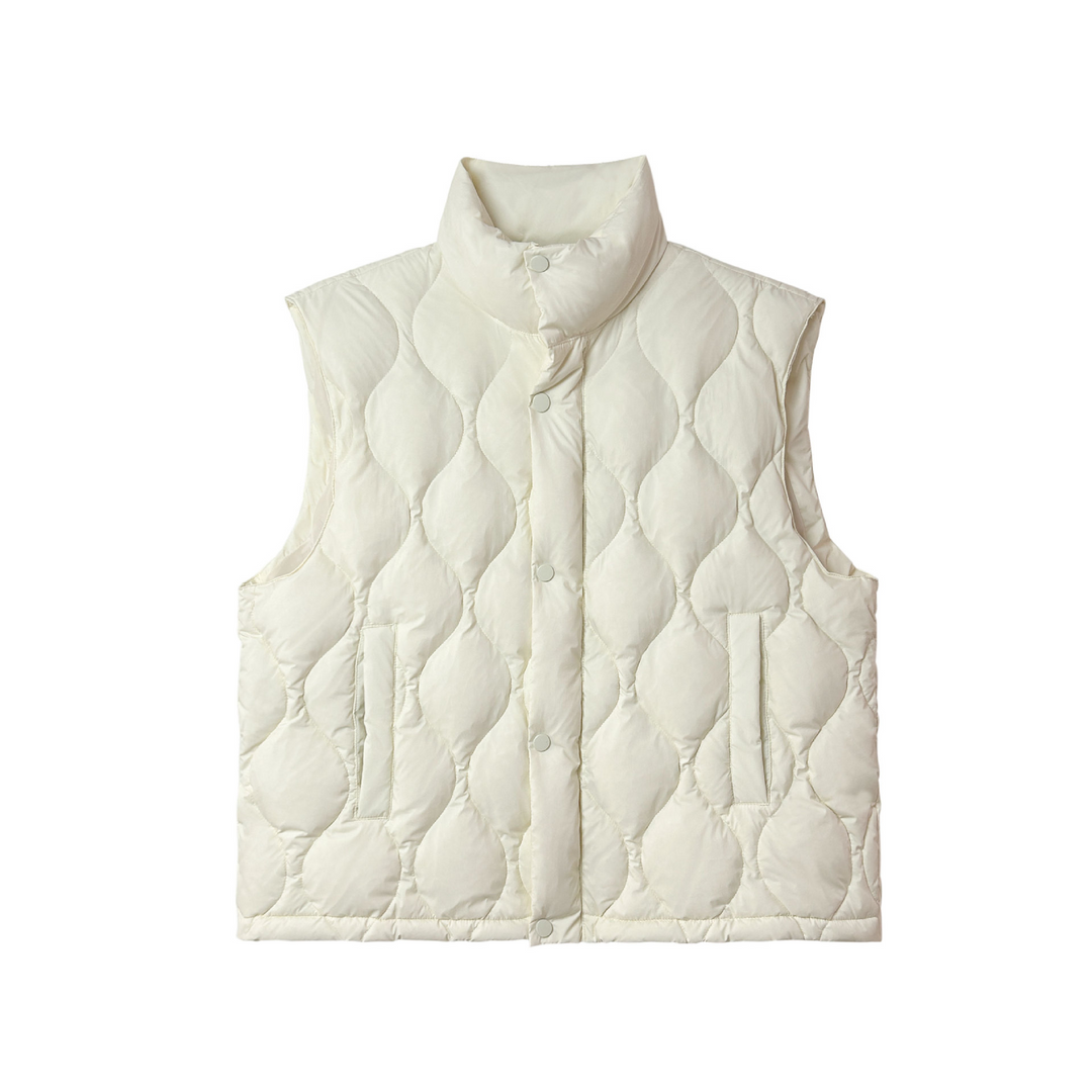 Gewatteerd Mouwloos bodywarmer vest voor dames