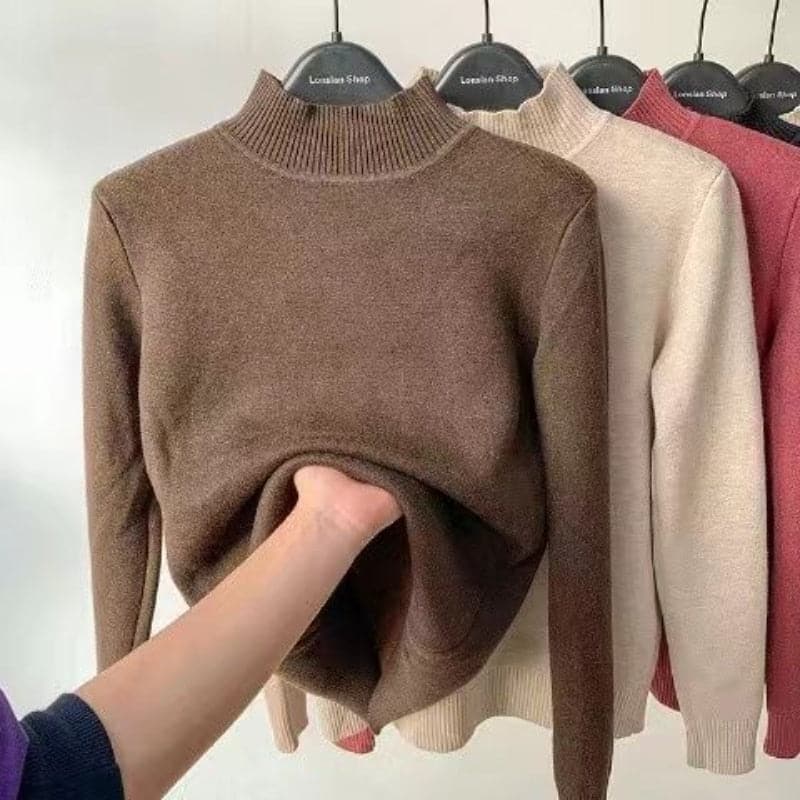 CALORA_ Pravina | Turtleneck Herfst Wintertrui voor Dames