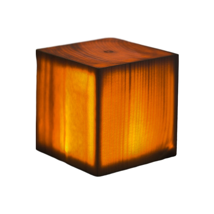 CALORA_ Artelune | Houten LED Tafellamp met Accu en Touch Control