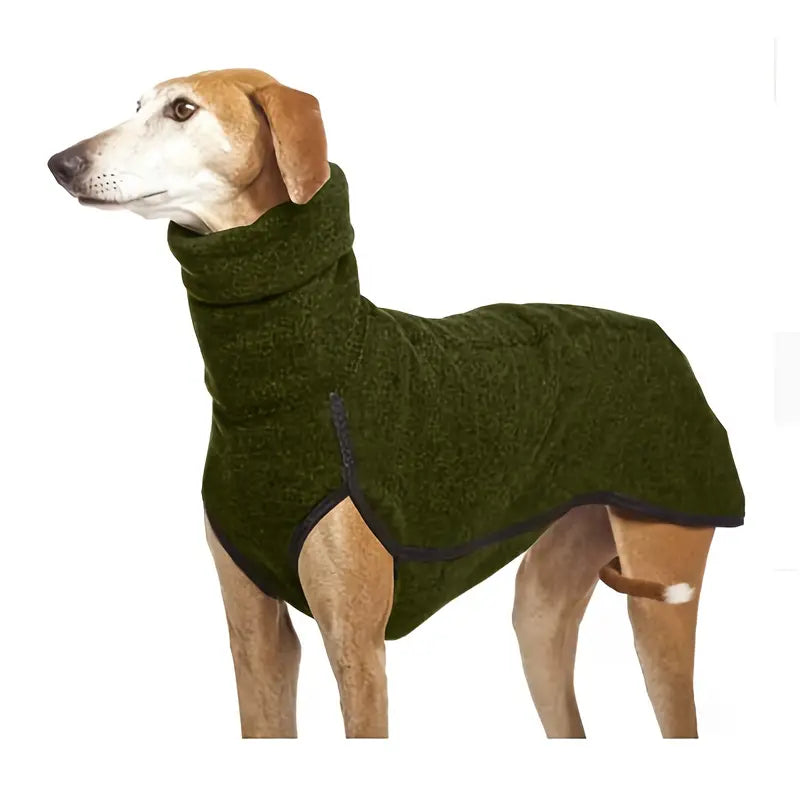 Stylische Turtleneck Wintermantel voor Honden – Warm en Comfortabel