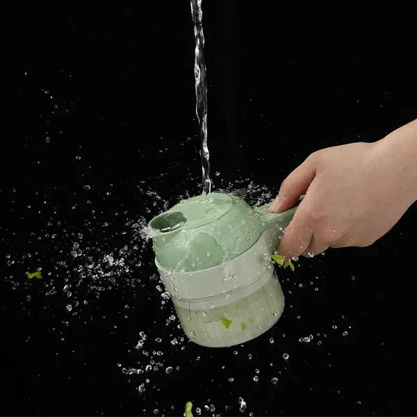 CALORA_ Kitchora | Multifunctionele Elektrische Groentesnijder Set