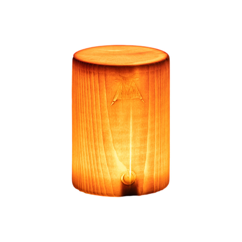 CALORA_ Artelune | Houten LED Tafellamp met Accu en Touch Control