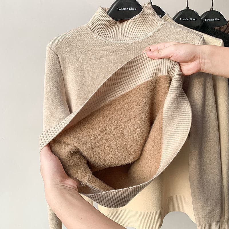 CALORA_ Pravina | Turtleneck Herfst Wintertrui voor Dames