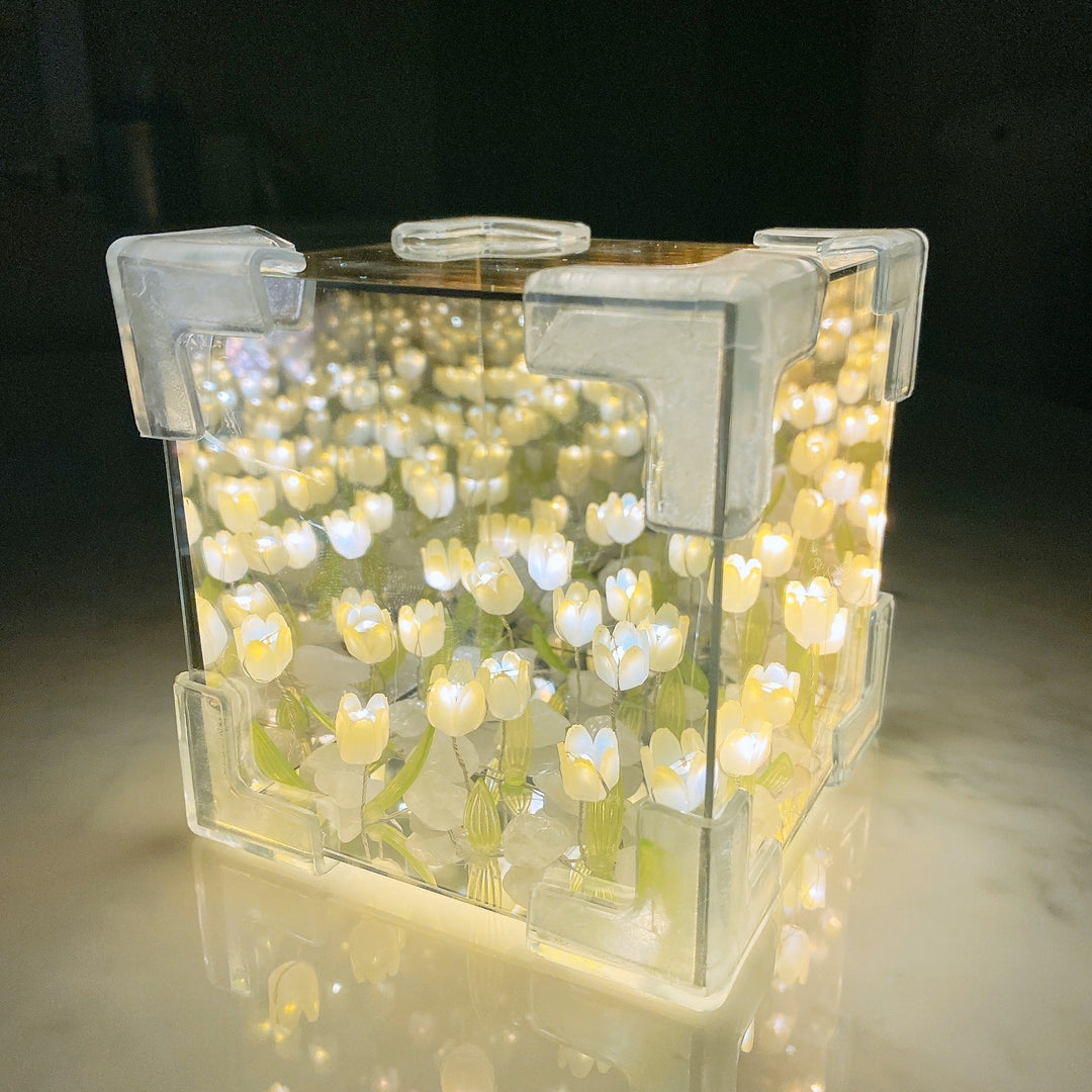 CALORA_ Infinity Bloom Tulip Lamp voor Magische Verlichting