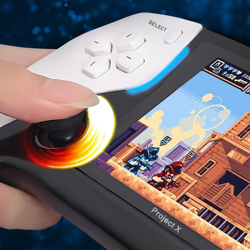 CALORA_ Project X | Handheld Gameconsole met 4.3 Inch HD IPS Scherm
