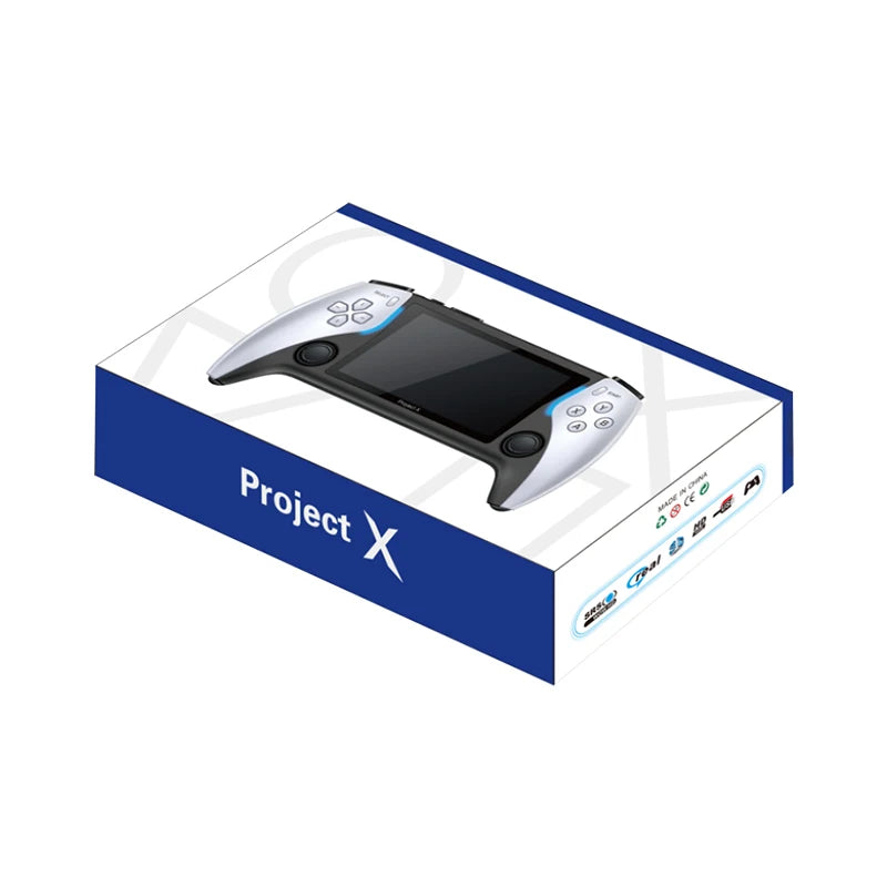 CALORA_ Project X | Handheld Gameconsole met 4.3 Inch HD IPS Scherm