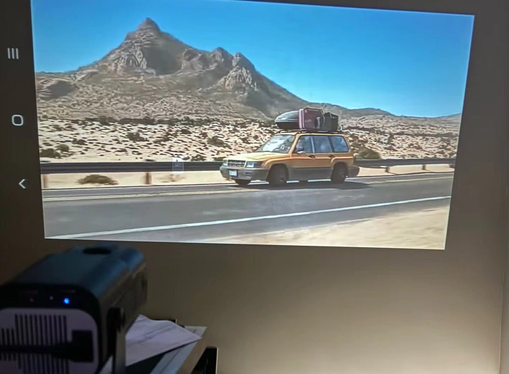 CALORA_ ProBeamer | Mini 4K Wifi Projector - 180° Draaibaar