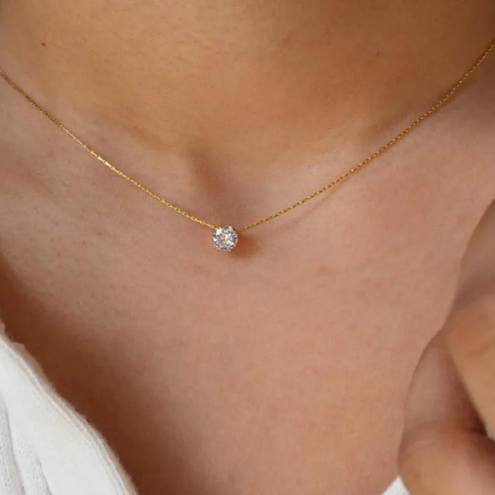 Delise | Glamour Chique Minimalistische Ketting