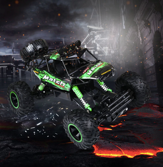 CALORA_ Afstandsbediening Auto 4x4 Rock Crawler Monster Truck Voor Avontuur