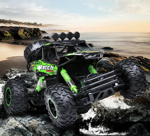 CALORA_ Afstandsbediening Auto 4x4 Rock Crawler Monster Truck Voor Avontuur