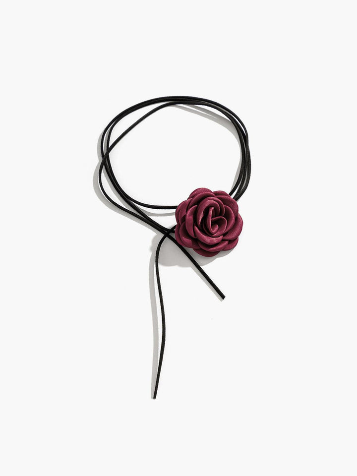 Elegante Bloem Choker Ketting