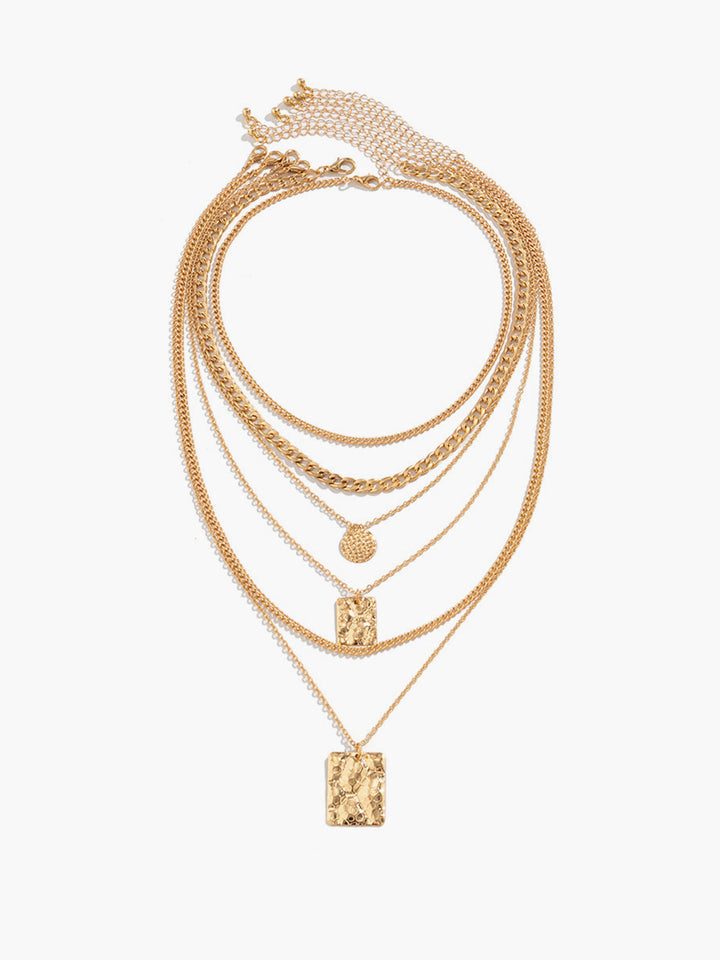 Minera | Meerlaagse Gouden Ketting