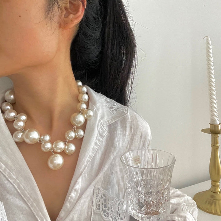 CALORA_ Adembenemende Parelketting voor een Elegante Look