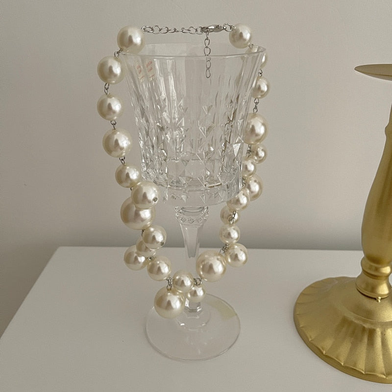 CALORA_ Adembenemende Parelketting voor een Elegante Look