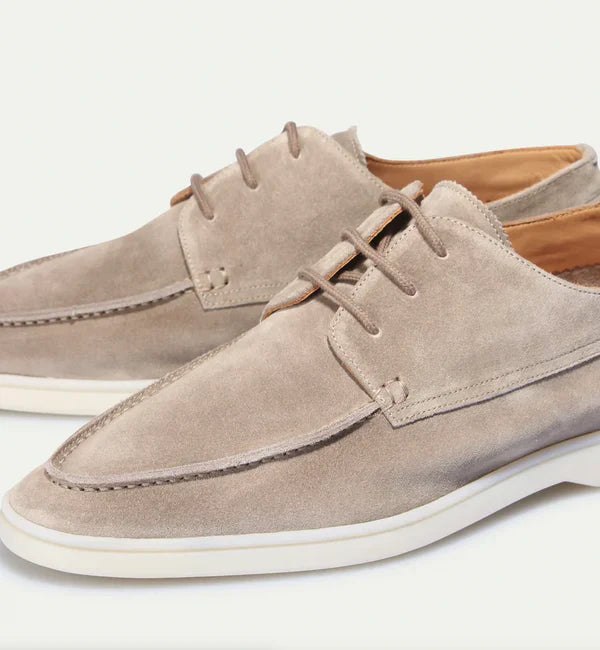 Bridgley | Premium Leren Loafers met Veters voor Heren