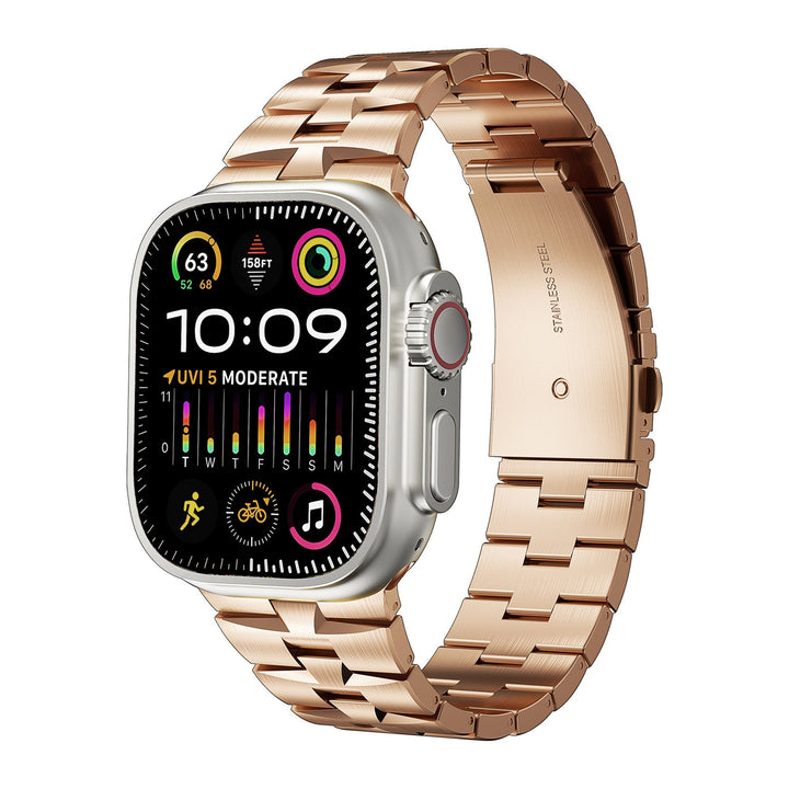CALORA_ AW-22 Roestvrijstalen Horlogeband Voor Apple Watch Ultra