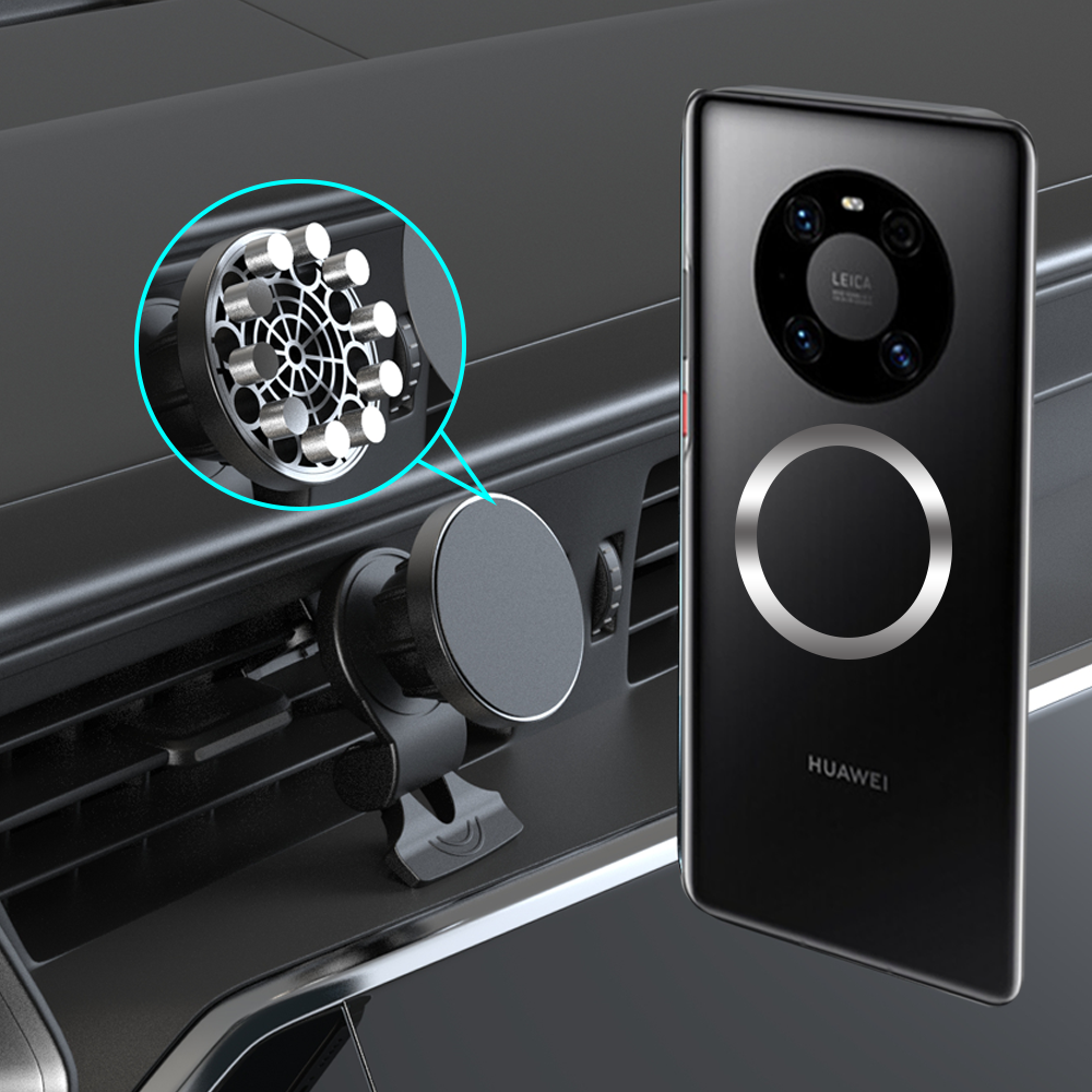 CALORA_ Afneembare 2-in-1 Auto Magnetische Oplader met Snellader Functie