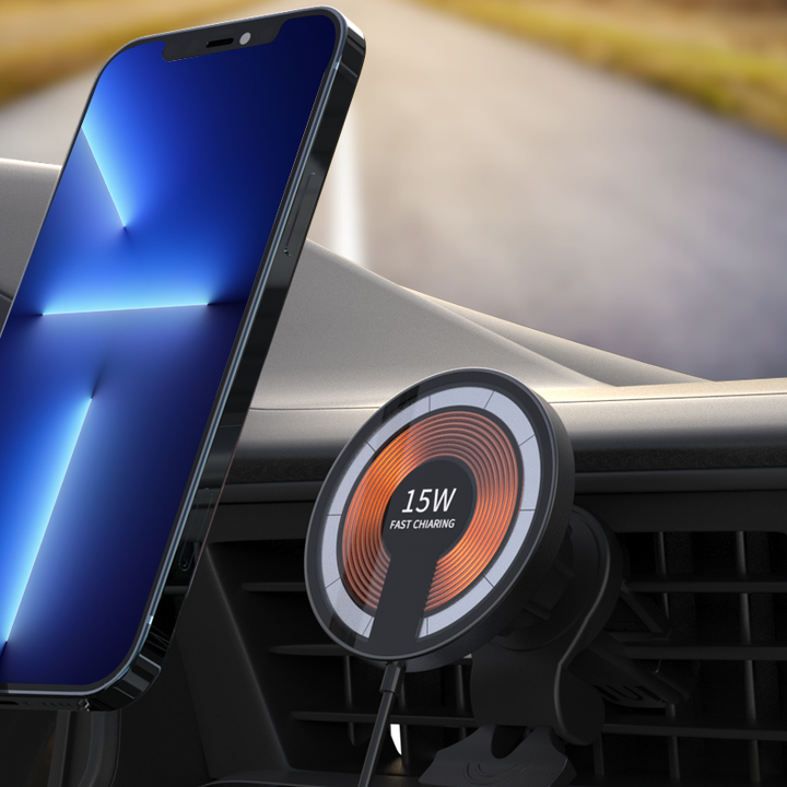 CALORA_ Afneembare 2-in-1 Auto Magnetische Oplader met Snellader Functie
