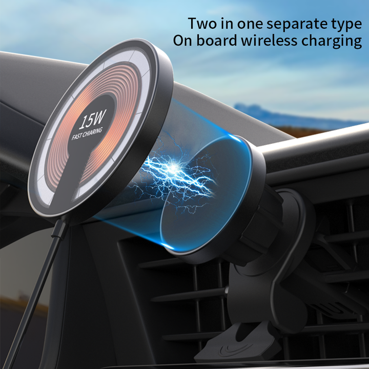 CALORA_ Afneembare 2-in-1 Auto Magnetische Oplader met Snellader Functie