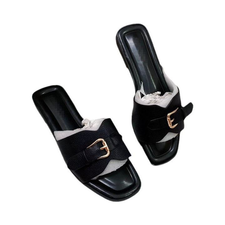CALORA_ Afrikaanse Elegante Vrouwelijke Flat Slippers