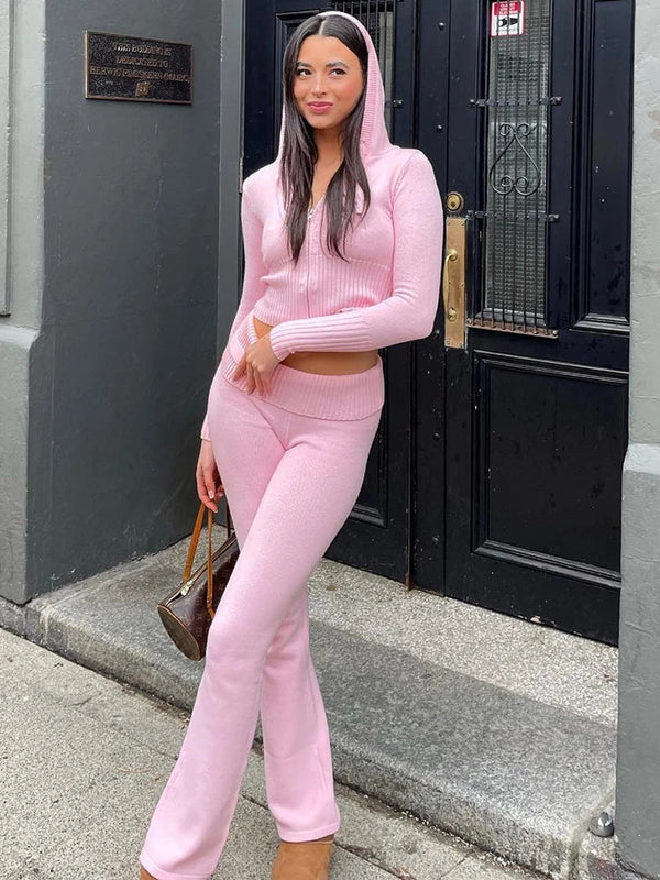 CALORA_ Aloria | Casual Joggingspak Set met vest
