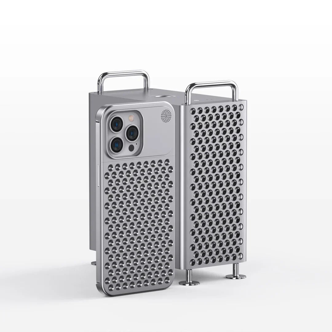 CALORA_ Aluminium Legering Hoes voor iPhone – Slanke en Sterke Bescherming