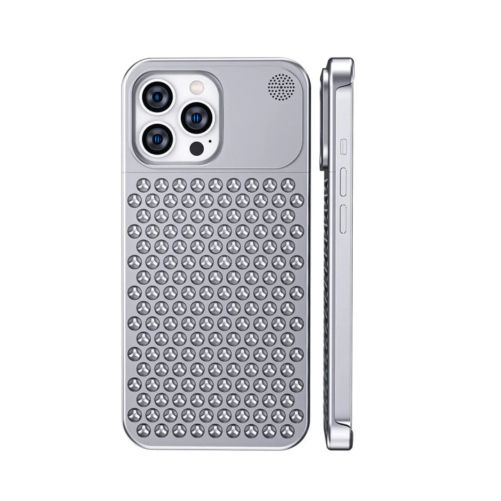CALORA_ Aluminium Legering Hoes voor iPhone – Slanke en Sterke Bescherming