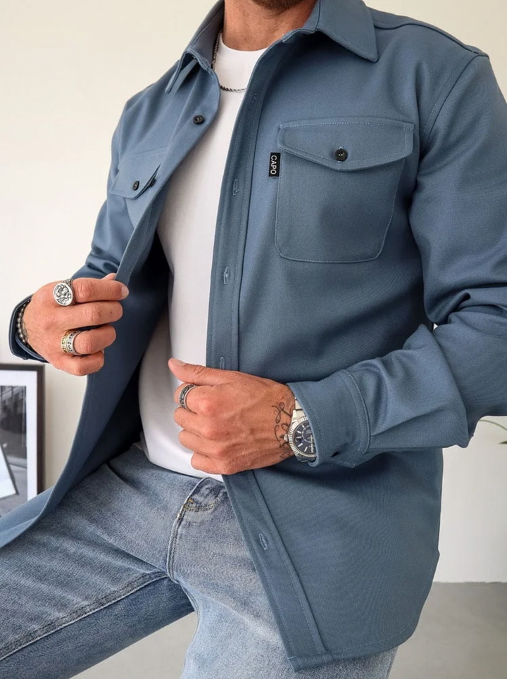 CALORA_ Arlo | Casual herfst overhemd heren