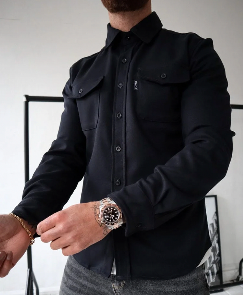 CALORA_ Arlo | Casual herfst overhemd heren