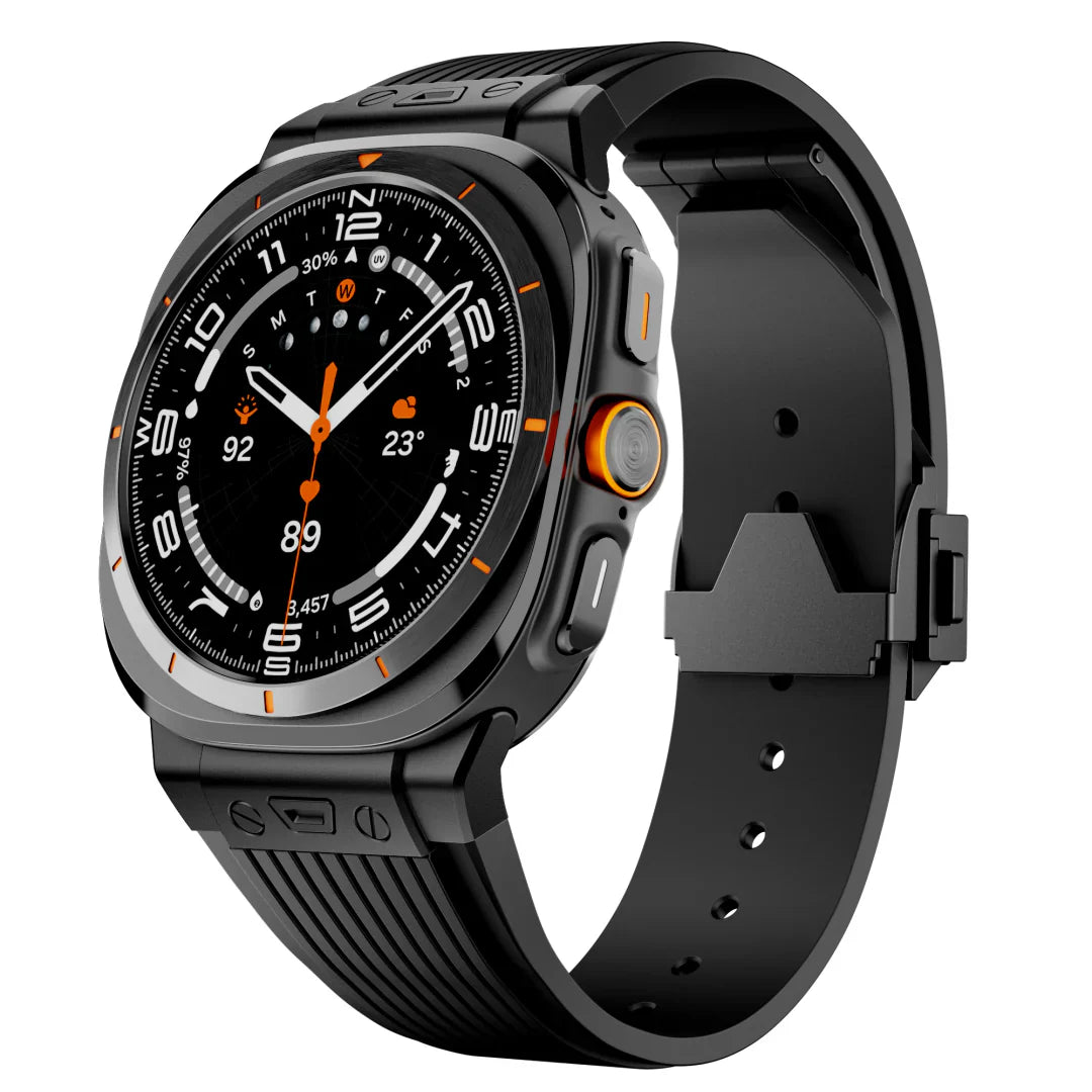 CALORA_ Avontuurlijke Siliconen Band Voor Samsung Galaxy Watch Ultra