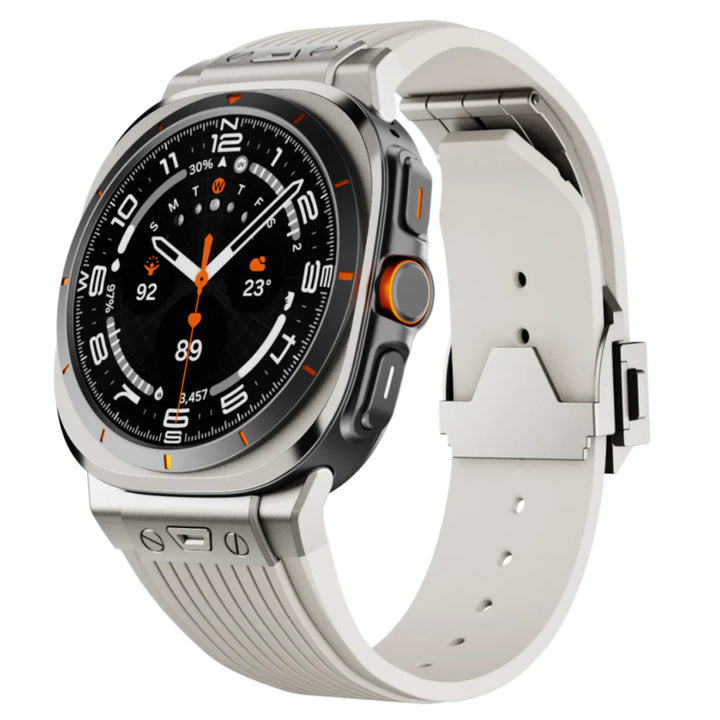 CALORA_ Avontuurlijke Siliconen Band Voor Samsung Galaxy Watch Ultra