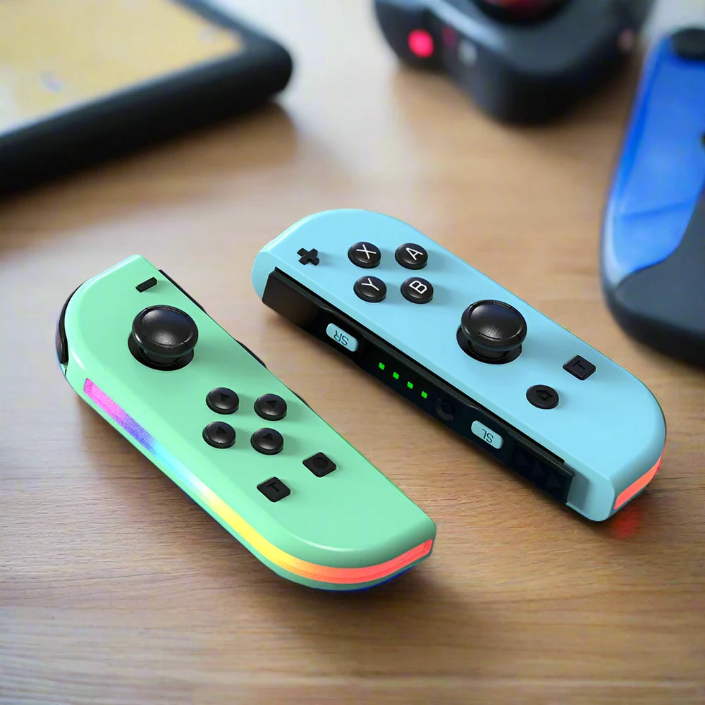 CALORA_ Bluetooth LED Joystick voor Nintendo Switch Unieke kleuren - Draadloze Controllers