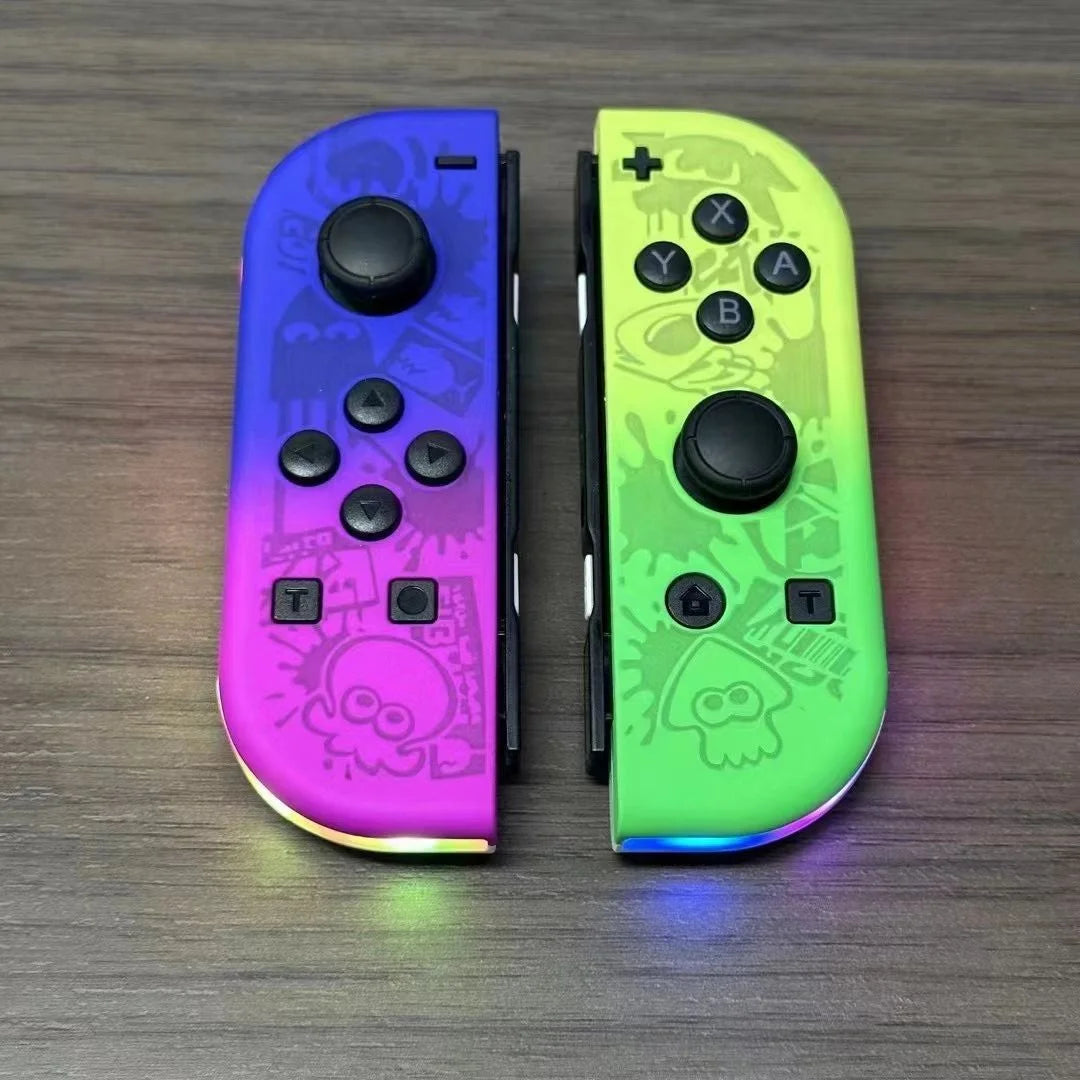 CALORA_ Bluetooth LED Joystick voor Nintendo Switch Unieke kleuren - Draadloze Controllers