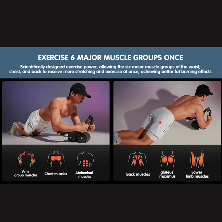CALORA_ BodyCore | Geavanceerde Buikspier Roller met elleboogsteun