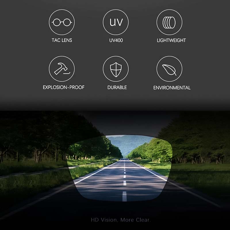 CALORA_ Boostiq - Adventure Pro Gepolariseerde Motorfiets Zonnebril voor Duidelijk Zicht
