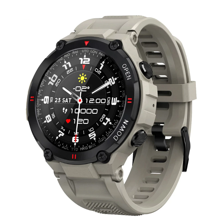 CALORA_ Boostiq - Hardloop Watch Herensporthorloge Bluetooth Voor Android iOS