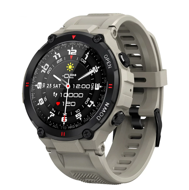 CALORA_ Boostiq - Hardloop Watch Herensporthorloge Bluetooth Voor Android iOS