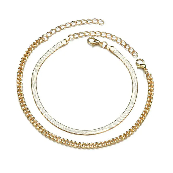 CALORA_ Breezyloves - Strand Enkelband Sieraad