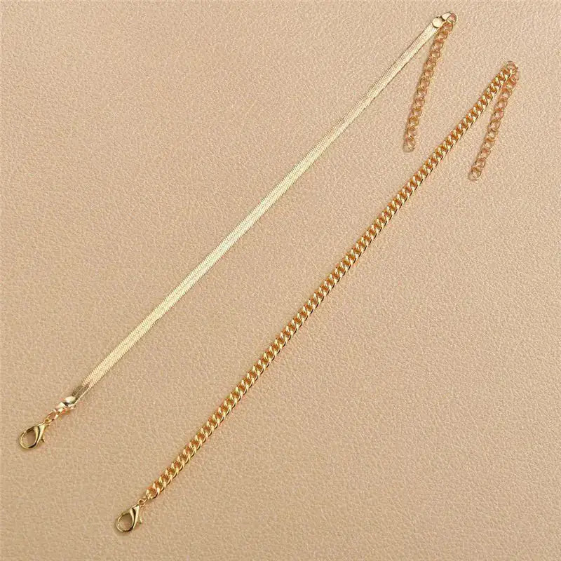 CALORA_ Breezyloves - Strand Enkelband Sieraad