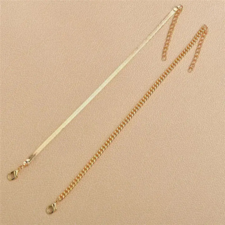 CALORA_ Breezyloves - Strand Enkelband Sieraad