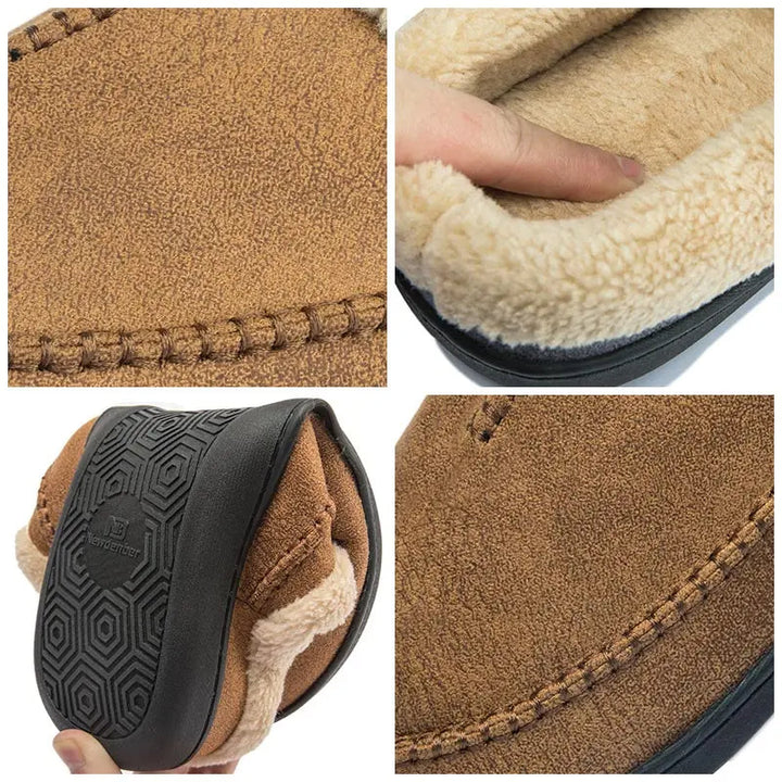 CALORA_ Bridgley | Ultracomfortabele Suède Pantoffels Sloffen