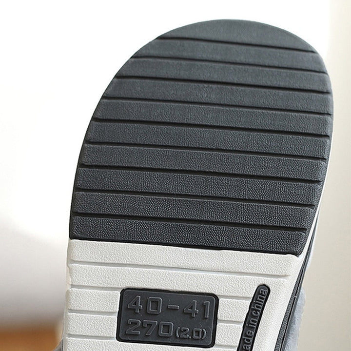 CALORA_ Bridgley | Warme geruite pluche 'Gentlemen's' Pantoffels