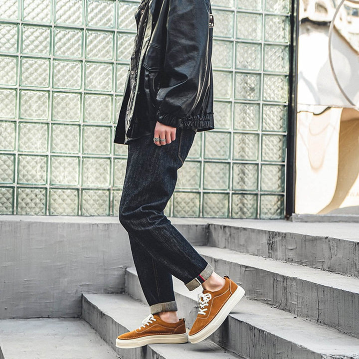 CALORA_ Brixton | Low-Top Casual Sneakers