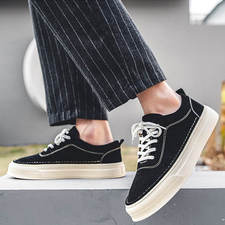 CALORA_ Brixton | Low-Top Casual Sneakers