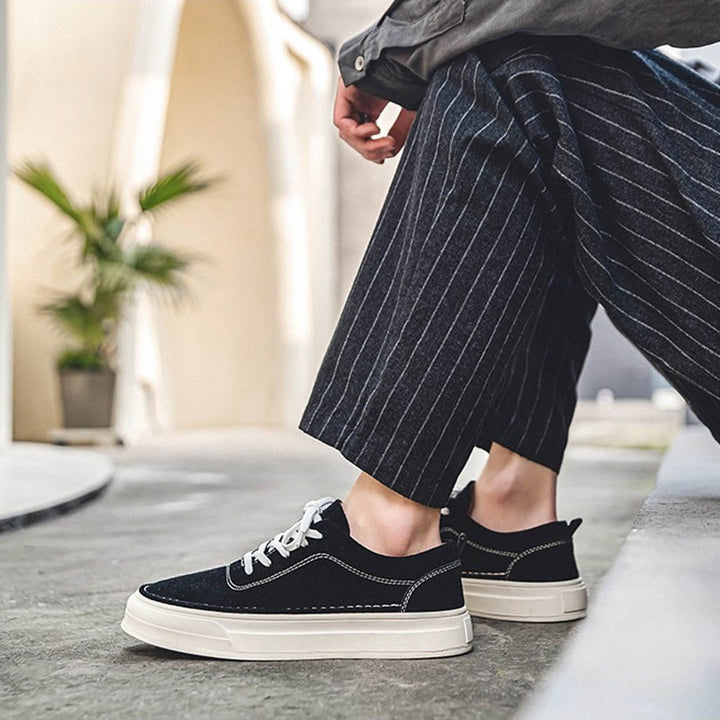 CALORA_ Brixton | Low-Top Casual Sneakers
