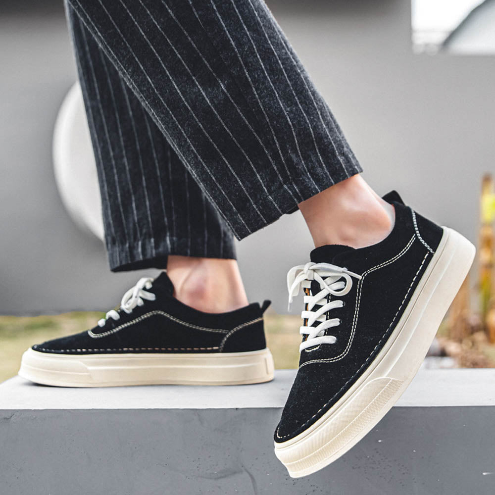 CALORA_ Brixton | Low-Top Casual Sneakers